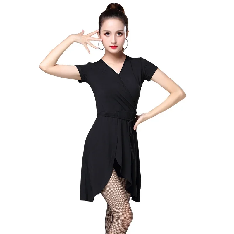 Latin Dance Dress Training Female Adult Modern Ballroom Performance Stage Wear Samba Tango Chacha Dancing Girls Dress
Latin Dance Dress Training Female Adult Modern Ballroom Performance Stage Wear Samba Tango Chacha Dancing Girls Dress