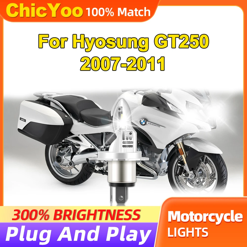 10000LM H4 LED Headlight Bulb 12V Super Bright High Low Beam Motorcycle Light 6000K For Hyosung GT250 2007 2008 2009 2010 2011
10000LM H4 LED Headlight Bulb 12V Super Bright High Low Beam Motorcycle Light 6000K For Hyosung GT250 2007 2008 2009 2010 2011