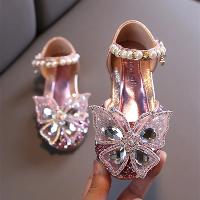 Girls Angel Beautiful Sandals With Butterfly Diamond Mesh Shoes Round Toe Beige Sole Anti-Skip Cover Heels Mujer Flats For Kids
Girls Angel Beautiful Sandals With Butterfly Diamond Mesh Shoes Round Toe Beige Sole Anti-Skip Cover Heels Mujer Flats For Kids