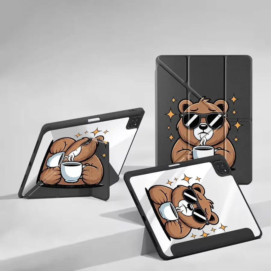 Tablet Case For iPad Air 4 5 M3 M2 M4 11inch Mini 6 7 Pro 11 10 9 8 7 th 12.9inch Pro 2025 Holder Cover Coffee Bear Beaver
Tablet Case For iPad Air 4 5 M3 M2 M4 11inch Mini 6 7 Pro 11 10 9 8 7 th 12.9inch Pro 2025 Holder Cover Coffee Bear Beaver