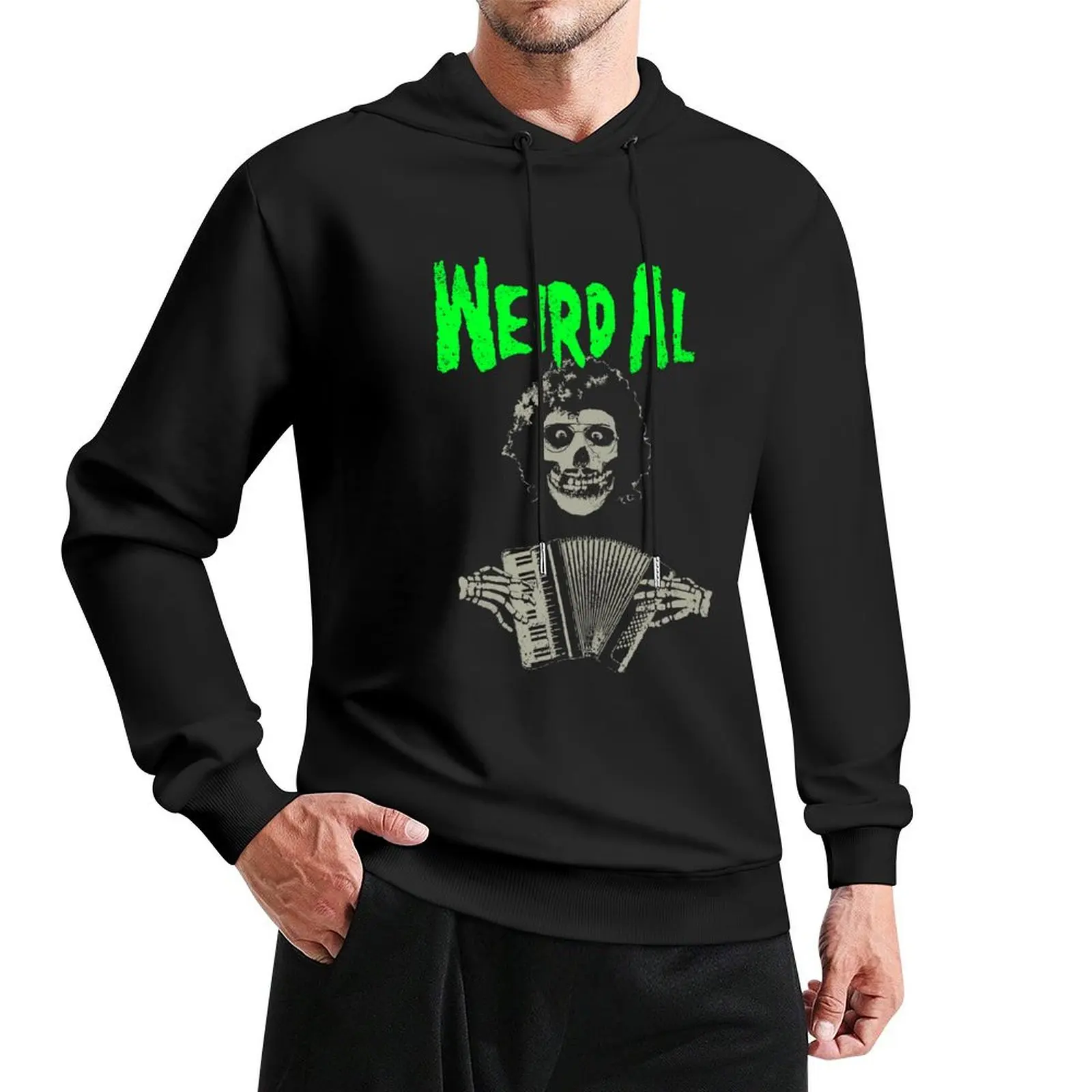 Weird Al meets the Misfits with Accordion Pullover Hoodie men's sweat-shirt men clothes japanese style mens hoodies
Weird Al meets the Misfits with Accordion Pullover Hoodie men's sweat-shirt men clothes japanese style mens hoodies
