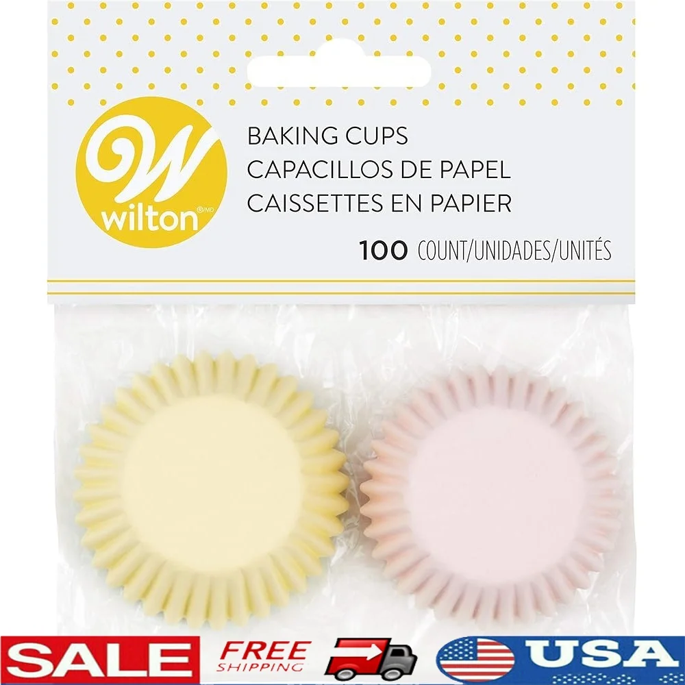100-Pack Pastel Baking Cups Disposable Paper Mini Food Decoration Ideal Candy Nuts Baby Showers Weddings Events
100-Pack Pastel Baking Cups Disposable Paper Mini Food Decoration Ideal Candy Nuts Baby Showers Weddings Events