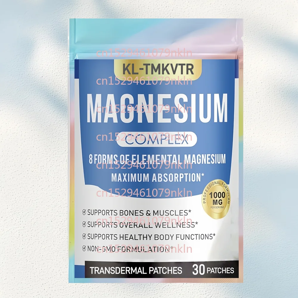 30 Patches Magnesium Complex Transdermal Patches for Women & Men for Bones, Muscle, Recovery, Energy
30 Patches Magnesium Complex Transdermal Patches for Women & Men for Bones, Muscle, Recovery, Energy