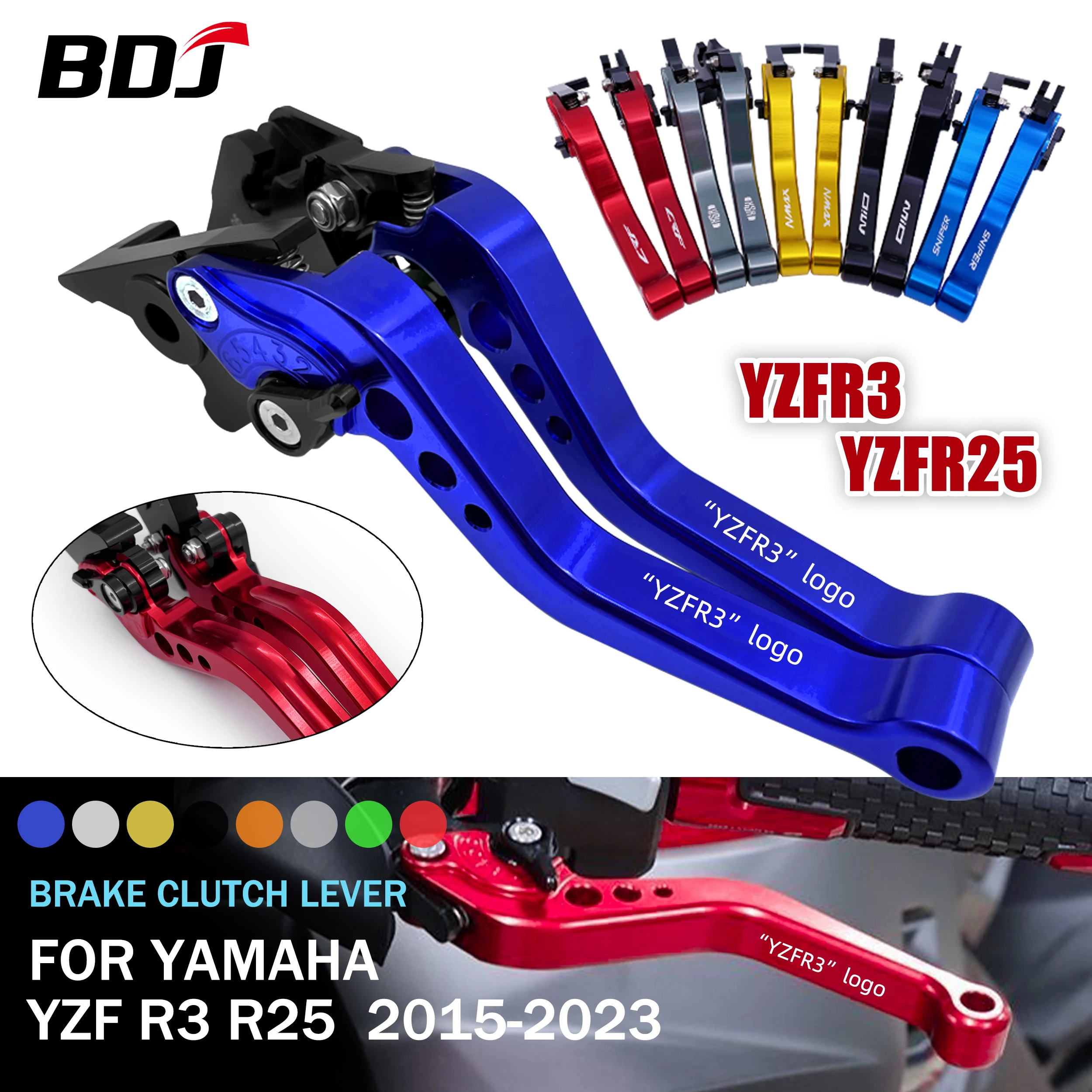 BDJ R3 R25 2023 Brake Clutch Lever Motorcycle Lever Clutch Lever Brake Lever For YAMAHA YZF R3 R25 Brake Lever 2015-2022
BDJ R3 R25 2023 Brake Clutch Lever Motorcycle Lever Clutch Lever Brake Lever For YAMAHA YZF R3 R25 Brake Lever 2015-2022