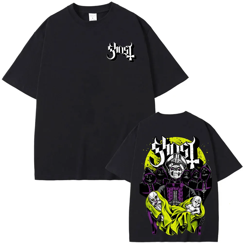 Ghost Band Hip Hop T-shirts 2025 New Fashion T-shirt Women Men Clothing Summer Cotton Tees Harajuku Aesthetic 100%cottonTshirts
Ghost Band Hip Hop T-shirts 2025 New Fashion T-shirt Women Men Clothing Summer Cotton Tees Harajuku Aesthetic 100%cottonTshirts