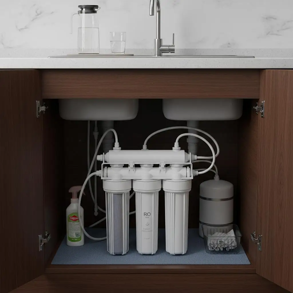 600 GPD 10-stage RO Water Filtration Cartridge 14x5x5 Inches For Kitchen Sink, Home Office, Apartment, 24-Month Lifespan Lead
600 GPD 10-stage RO Water Filtration Cartridge 14x5x5 Inches For Kitchen Sink, Home Office, Apartment, 24-Month Lifespan Lead