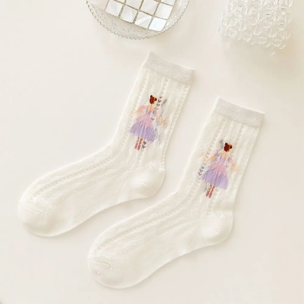 5Pairs Elastic Cartoon Girl Mesh Thin Socks Hollow Streetwear Tube Socks Women Polyester Cotton Hosiery Lady Socks Girls
5Pairs Elastic Cartoon Girl Mesh Thin Socks Hollow Streetwear Tube Socks Women Polyester Cotton Hosiery Lady Socks Girls