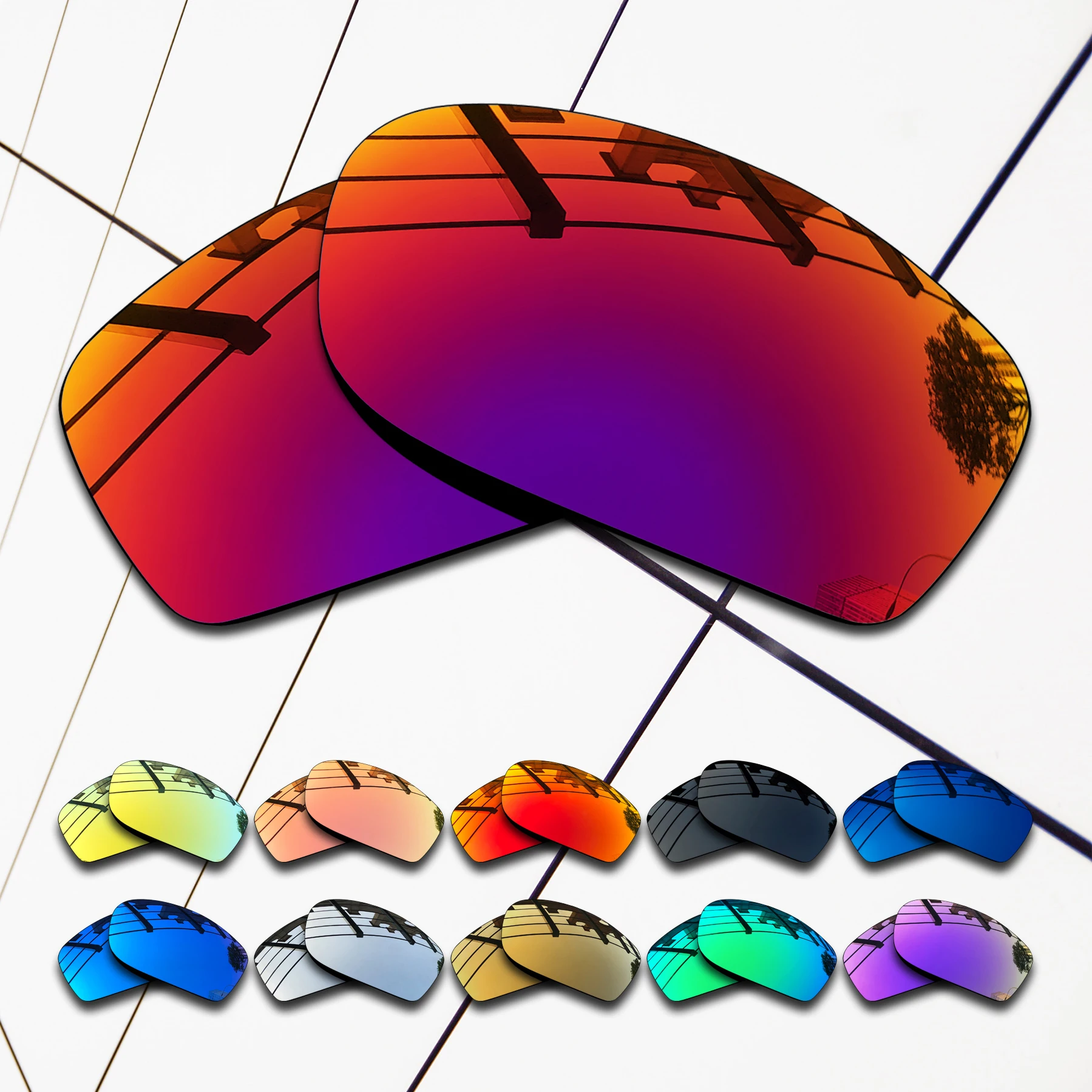 ELuxonsight Polarized Enhanced Replacement Lenses for Oakley Fives 3.0 54mm|Fives 3.0 Asian Fit Sunglasses - Varieties Colors
ELuxonsight Polarized Enhanced Replacement Lenses for Oakley Fives 3.0 54mm|Fives 3.0 Asian Fit Sunglasses - Varieties Colors