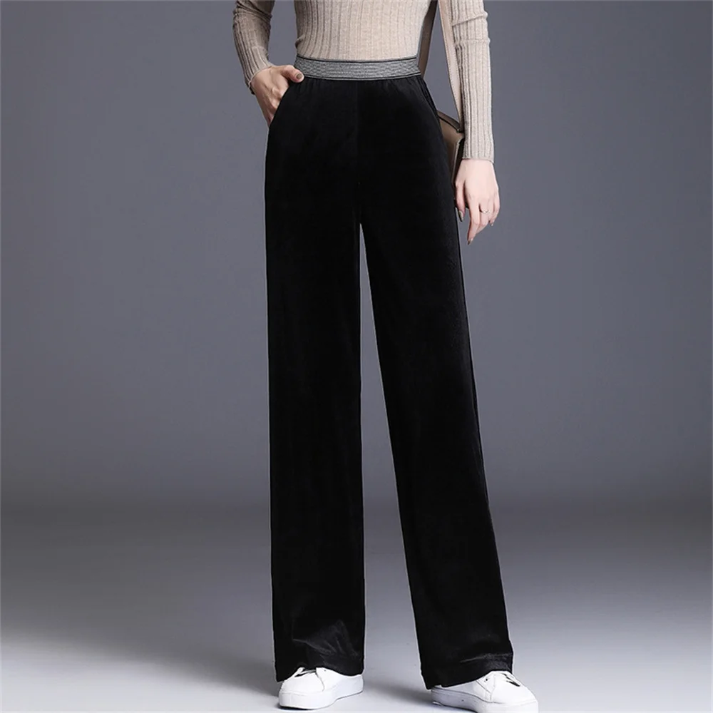 korean fashion streetwear summer high waist Women's wide leg Capris pants for women baggy straight pants woman trousers
korean fashion streetwear summer high waist Women's wide leg Capris pants for women baggy straight pants woman trousers