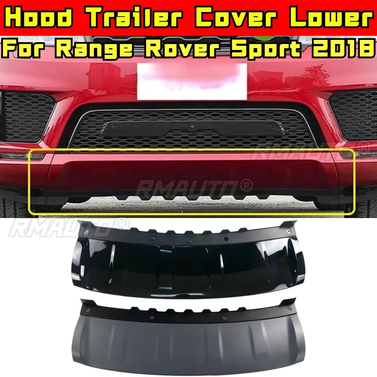 Для Range Rover Sport 2018, комплект кузова для подбородка, крышка прицепа, нижняя крышка прицепа, буксировочная защита, спойлер, защитная пластина, комплекты для укладки
Для Range Rover Sport 2018, комплект кузова для подбородка, крышка прицепа, нижняя крышка прицепа, буксировочная защита, спойлер, защитная пластина, комплекты для укладки