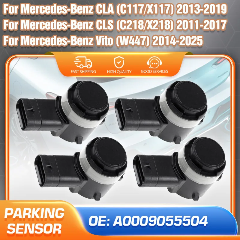 For Mercedes Benz CLA CLS C117 X117 C218 X218 Mercedes Vito W447 Parktronic PDC Parking Sensor Parking Assistance A0009055504
For Mercedes Benz CLA CLS C117 X117 C218 X218 Mercedes Vito W447 Parktronic PDC Parking Sensor Parking Assistance A0009055504