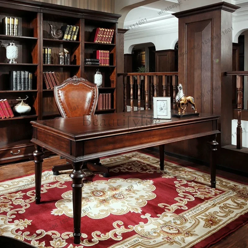 LJY Wooden Aesthetic Office Desk European Design Luxury Nordic Executive Office Desk Modern Conference Ufficio Lounge Furniture
LJY Wooden Aesthetic Office Desk European Design Luxury Nordic Executive Office Desk Modern Conference Ufficio Lounge Furniture