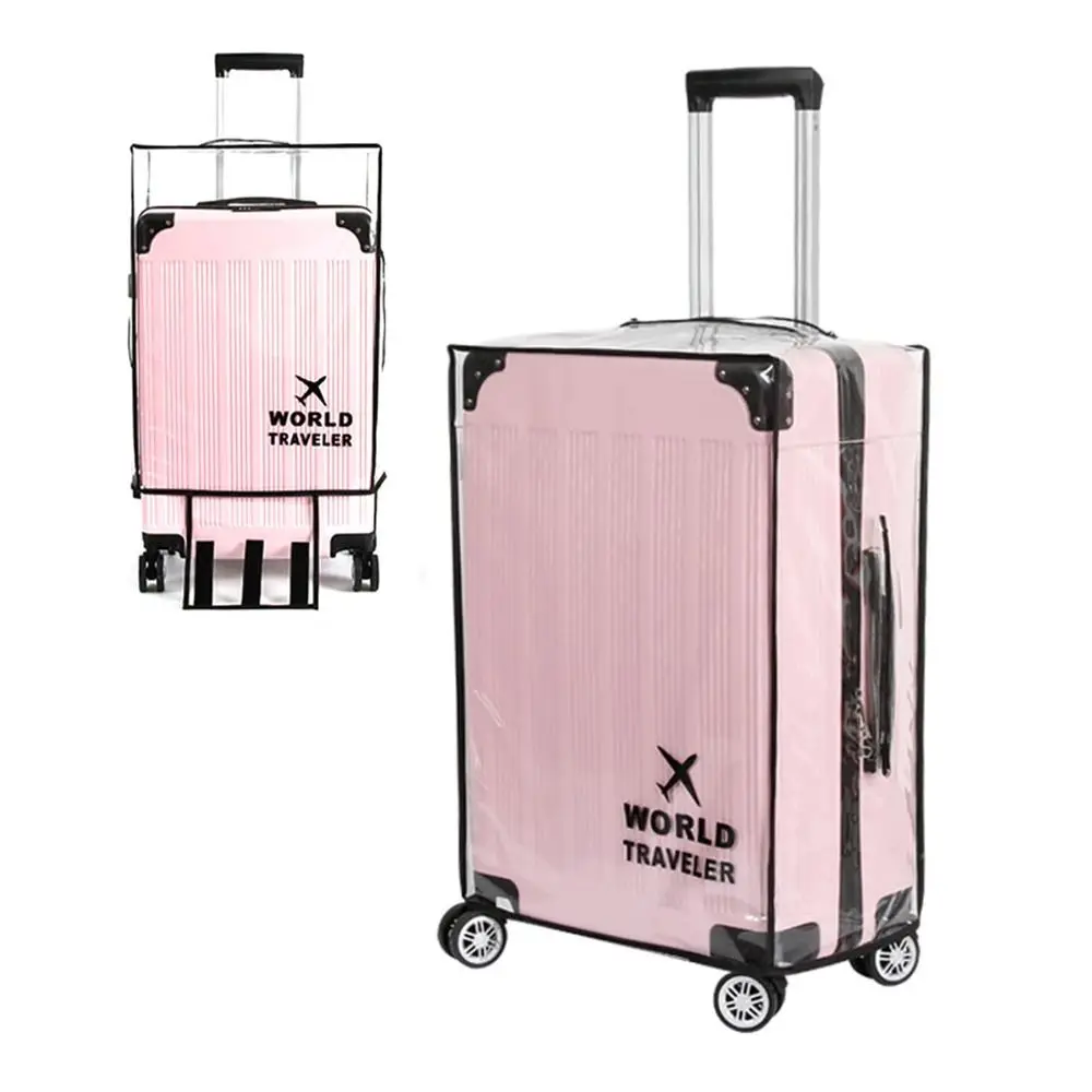 PVC Transparent Luggage Cover Travel Accessories Dustproof Luggage Storage Covers Waterproof Durable Protector Suitcase Covers
PVC Transparent Luggage Cover Travel Accessories Dustproof Luggage Storage Covers Waterproof Durable Protector Suitcase Covers