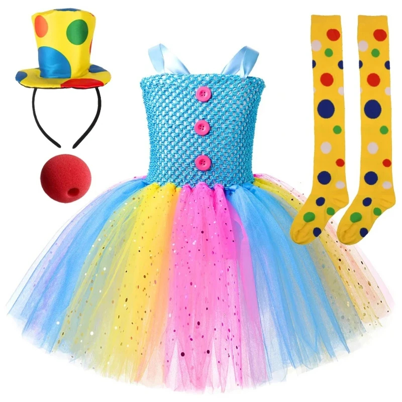 Joker Pennywise Girls Mesh Tutu Dress Horror Joker Halloween Costume Cosplay Costumes Kids Fancy Dresses Performance Clothing
Joker Pennywise Girls Mesh Tutu Dress Horror Joker Halloween Costume Cosplay Costumes Kids Fancy Dresses Performance Clothing