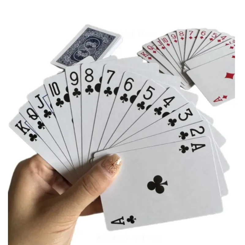 100% Waterproof Plastic Playing Cards Solitaire Poker Cards Standard Deck Board Game Cards 56*86mm
100% Waterproof Plastic Playing Cards Solitaire Poker Cards Standard Deck Board Game Cards 56*86mm