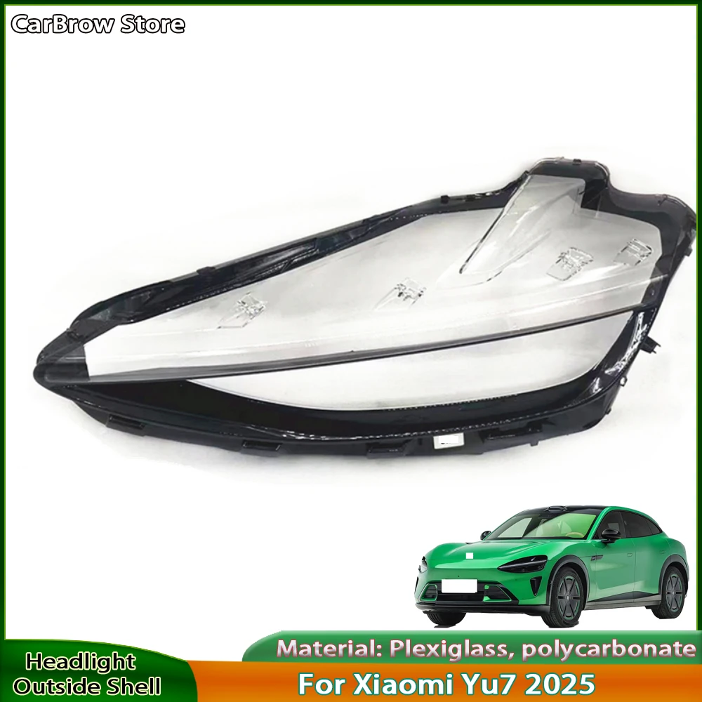 Headlamp Cover For Xiaomi Yu7 2025 Transparent Headlight Shell Plexiglass Replace The Original Lampshade
Headlamp Cover For Xiaomi Yu7 2025 Transparent Headlight Shell Plexiglass Replace The Original Lampshade