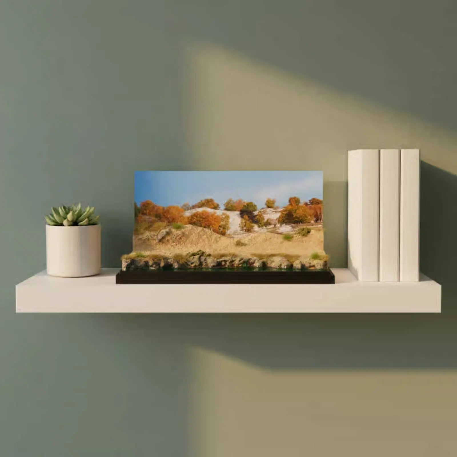 Grainy Lake Scene Model Photography Prop 1:64 Scale Miniature Scene Model Car Display Stand Printed Backdrop Diecast Car Parking
Grainy Lake Scene Model Photography Prop 1:64 Scale Miniature Scene Model Car Display Stand Printed Backdrop Diecast Car Parking