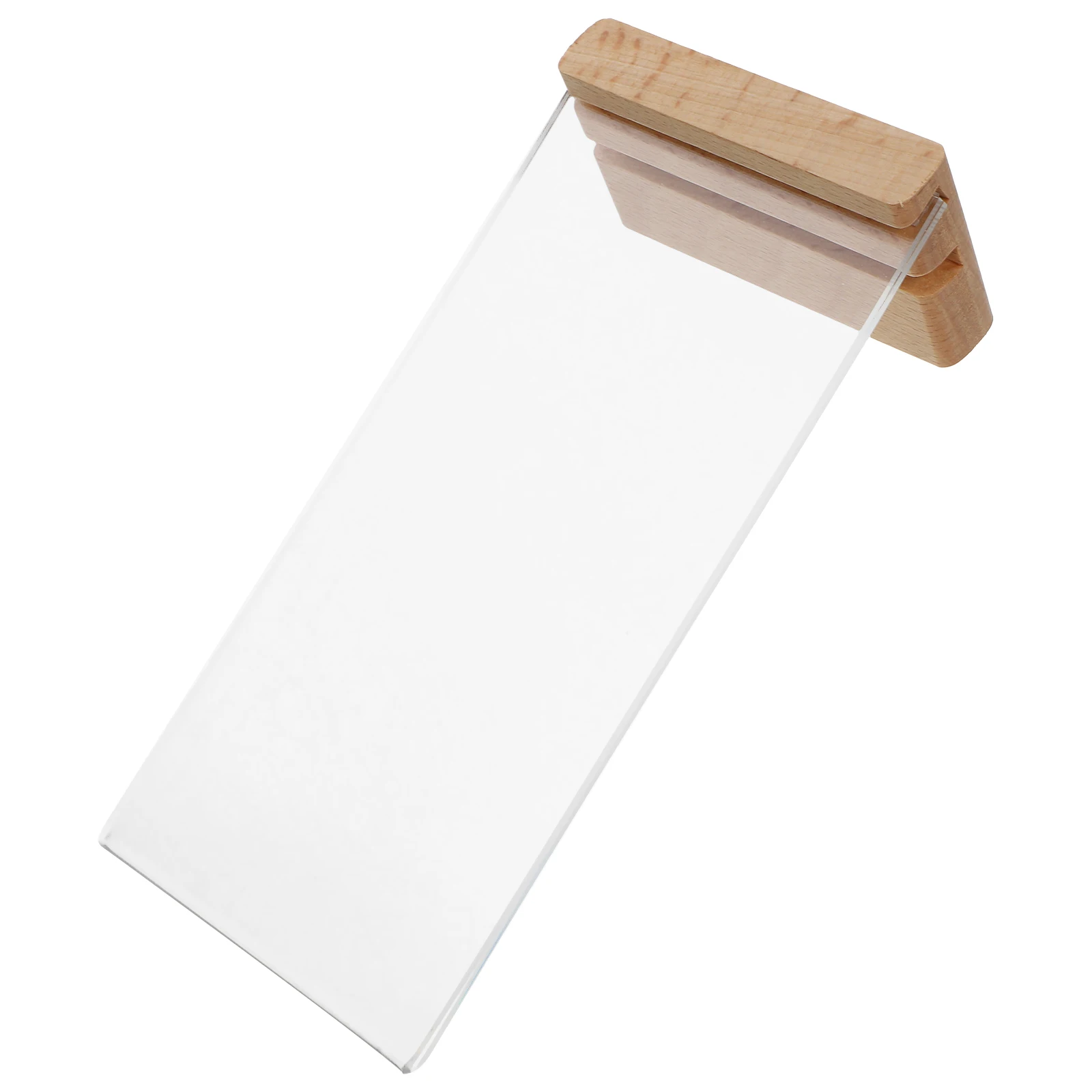 1 set Acrylic Sign Holder 7 87x3 94inch Wood Base Display Restaurant Office Hotel Transparent Paper Holder Tabletop Bracket
1 set Acrylic Sign Holder 7 87x3 94inch Wood Base Display Restaurant Office Hotel Transparent Paper Holder Tabletop Bracket