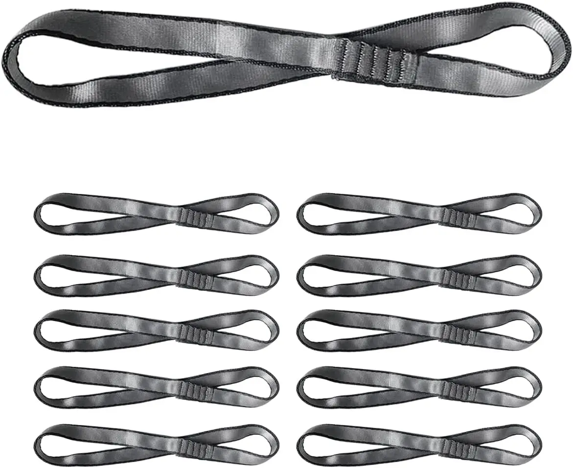 10Pcs 35CM Yoga Belts Sling Yoga Hammock Extension Straps Daisy Chain O-Sling Extension Rope Hanging Ropes for Hammock Aerial
10Pcs 35CM Yoga Belts Sling Yoga Hammock Extension Straps Daisy Chain O-Sling Extension Rope Hanging Ropes for Hammock Aerial