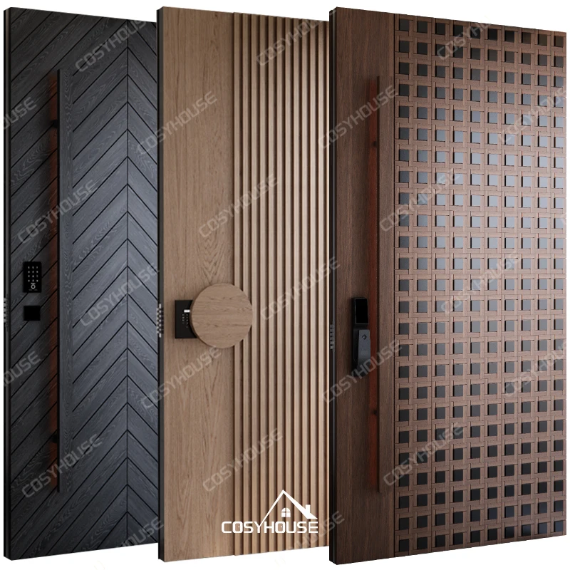 European-style Fire-rated Wood Entry Door Contemporary Wood Front Doors Rustic Carved Wooden Exterior Doors
European-style Fire-rated Wood Entry Door Contemporary Wood Front Doors Rustic Carved Wooden Exterior Doors