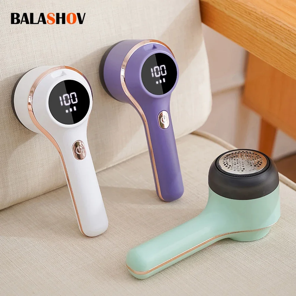 Lint Remover For Clothing Hair Ball Trimmer Fuzz Pellets Clothes Sweater Fabric Shaver with LED Digital Electric Fluff Lint Remo
Lint Remover For Clothing Hair Ball Trimmer Fuzz Pellets Clothes Sweater Fabric Shaver with LED Digital Electric Fluff Lint Remo