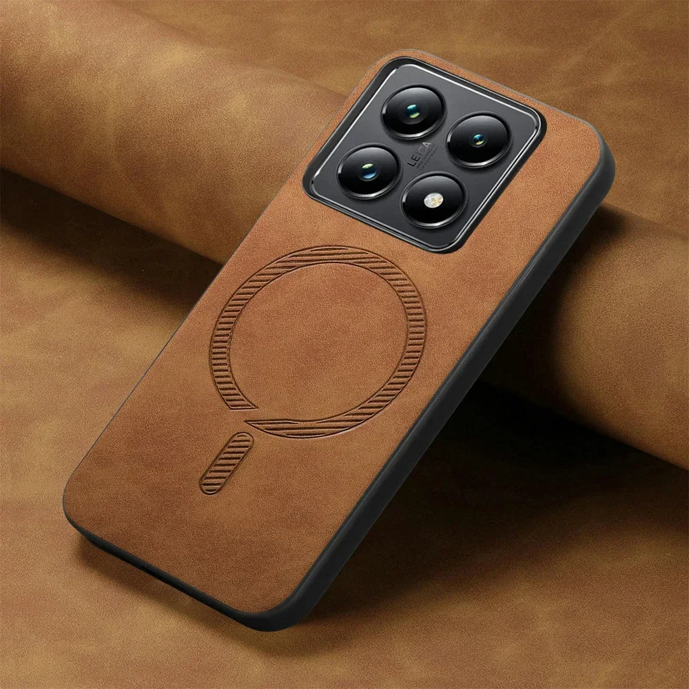 Pop For Xiaomi 14T Pro 13T 14 15 Ultra 5G Luxury Leather Case Wireless Charge Magnetic Back Panel Mi 14 T T14 14TPro Bumper Fund 
Pop For Xiaomi 14T Pro 13T 14 15 Ultra 5G Luxury Leather Case Wireless Charge Magnetic Back Panel Mi 14 T T14 14TPro Bumper Fund