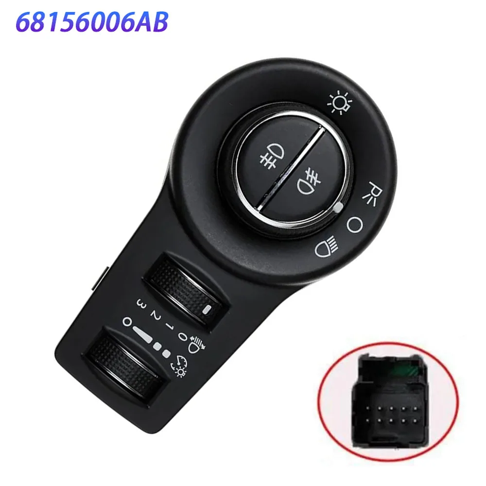 68156006AB Car Headlight Fog Light Lamp Control Switch for Jeep Cherokee 2014 2015 2016 2017 2018 Car Accessories
68156006AB Car Headlight Fog Light Lamp Control Switch for Jeep Cherokee 2014 2015 2016 2017 2018 Car Accessories