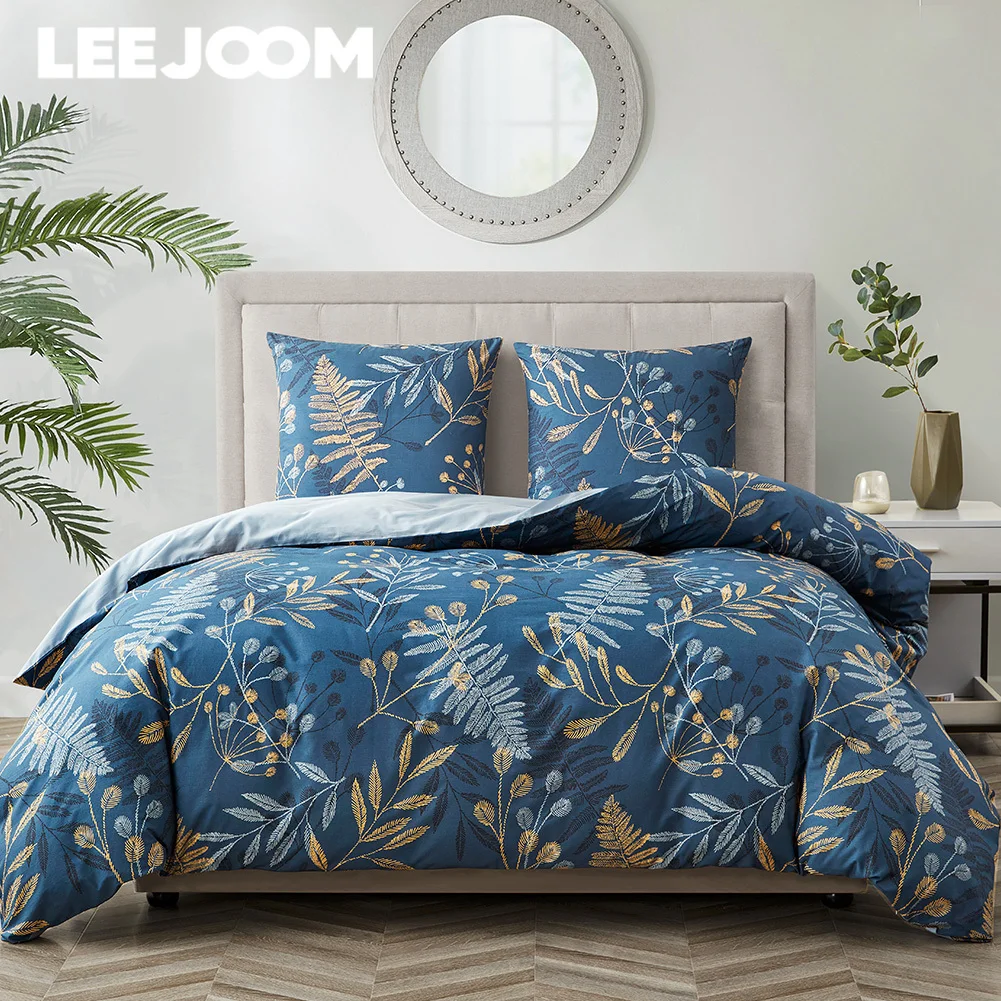 Blue Plant Printed Cotton Bed Sets Duvet Cover Soft Comforter Sets Bed Linen for Bed Bedroom Decoration
Blue Plant Printed Cotton Bed Sets Duvet Cover Soft Comforter Sets Bed Linen for Bed Bedroom Decoration