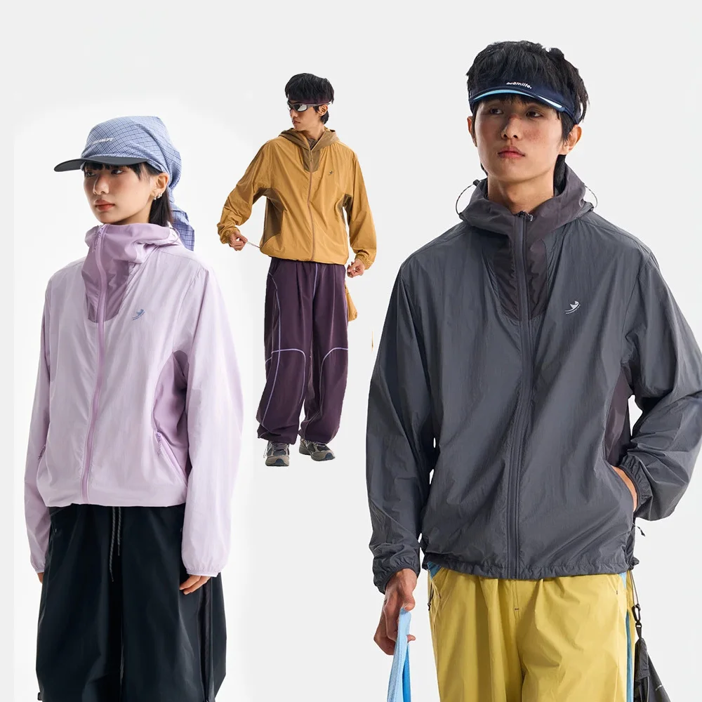 Spring Summer Sunscreen Jacket Men Women Outdoor Lightweight Sun Protection Breathable Casual Loose Sport Hiking Hooded Jacket
Spring Summer Sunscreen Jacket Men Women Outdoor Lightweight Sun Protection Breathable Casual Loose Sport Hiking Hooded Jacket