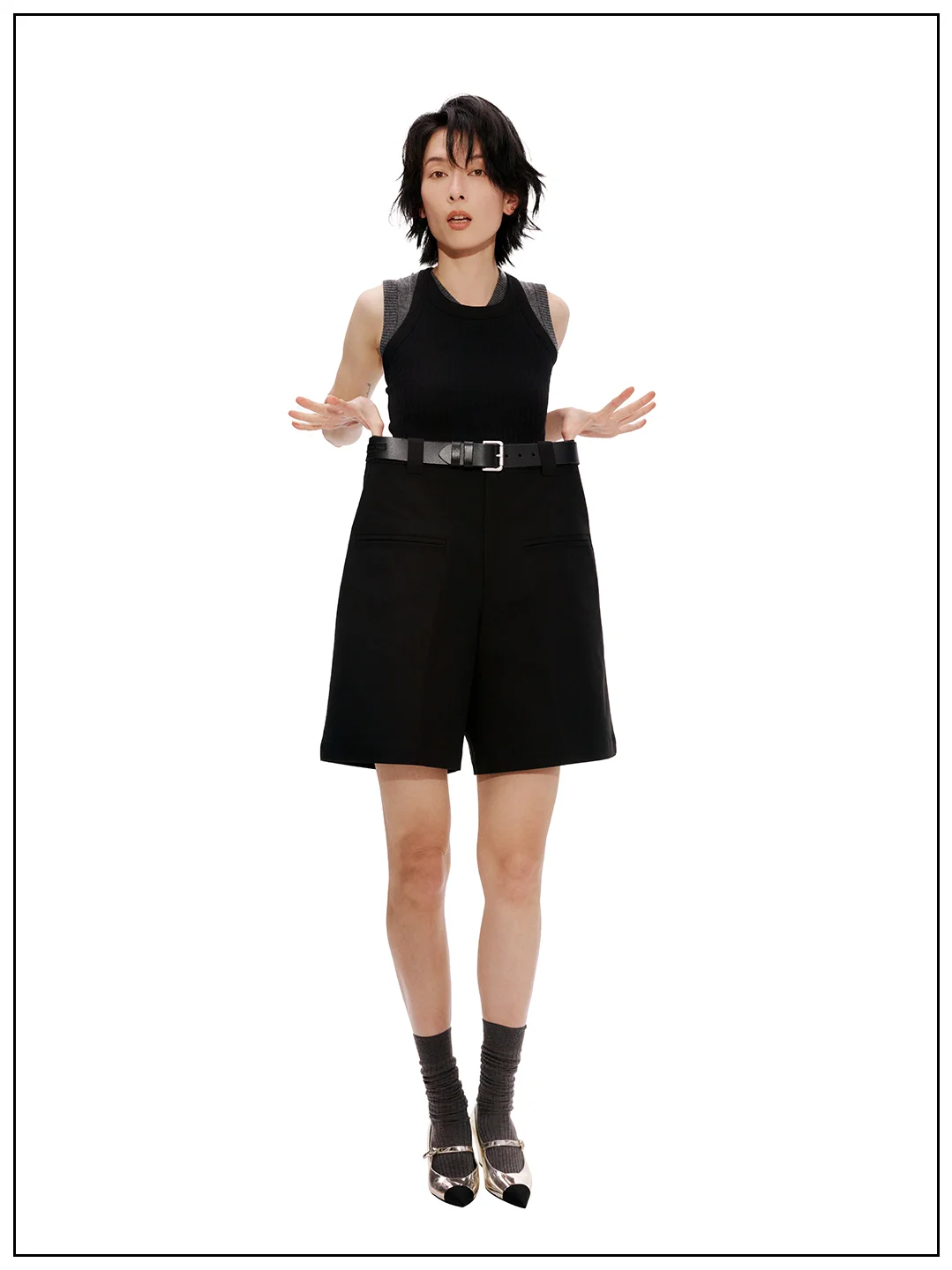 Повседневные рабочие брюки Bla Casual Workwear из смесового хлопка и полиэстера, удлиненные, с завышенной талией
Повседневные рабочие брюки Bla Casual Workwear из смесового хлопка и полиэстера, удлиненные, с завышенной талией