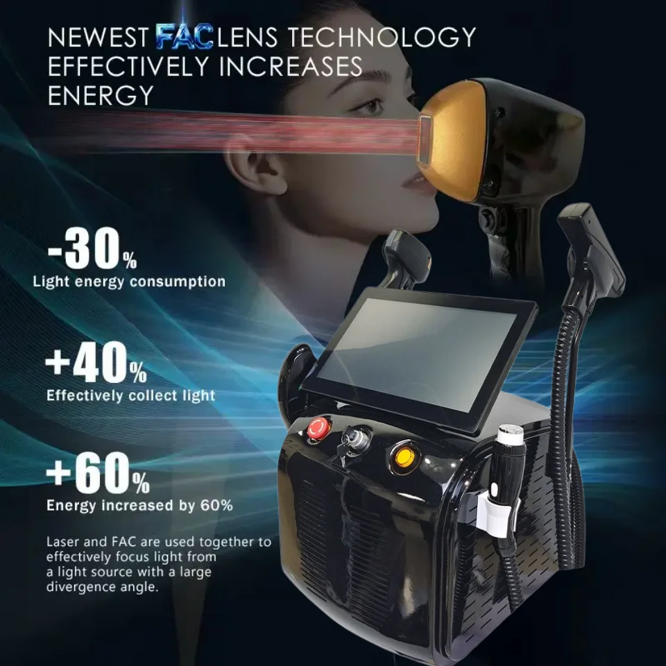 4-in-1 diode ice titanium laser 4000w diode 755 808 1064nm 940 4 wavelength laser body hair removal machine equipment
4-in-1 diode ice titanium laser 4000w diode 755 808 1064nm 940 4 wavelength laser body hair removal machine equipment