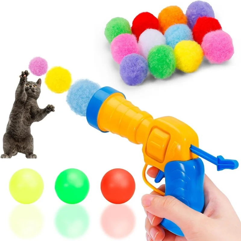 Exciting Ultimate Plush Ball Launcher - Interactive Indoor Cat Toy - Engaging Entertainment with 30 Soft Balls - Thrilling Shoot
Exciting Ultimate Plush Ball Launcher - Interactive Indoor Cat Toy - Engaging Entertainment with 30 Soft Balls - Thrilling Shoot