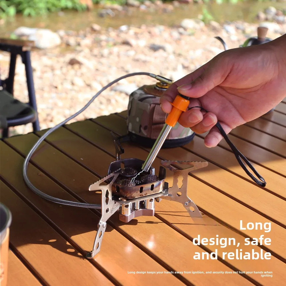 New outdoor portable pulse ignition device Kitchen outdoor waterproof lighter barbecue gas stove accessories Camping equipment
New outdoor portable pulse ignition device Kitchen outdoor waterproof lighter barbecue gas stove accessories Camping equipment