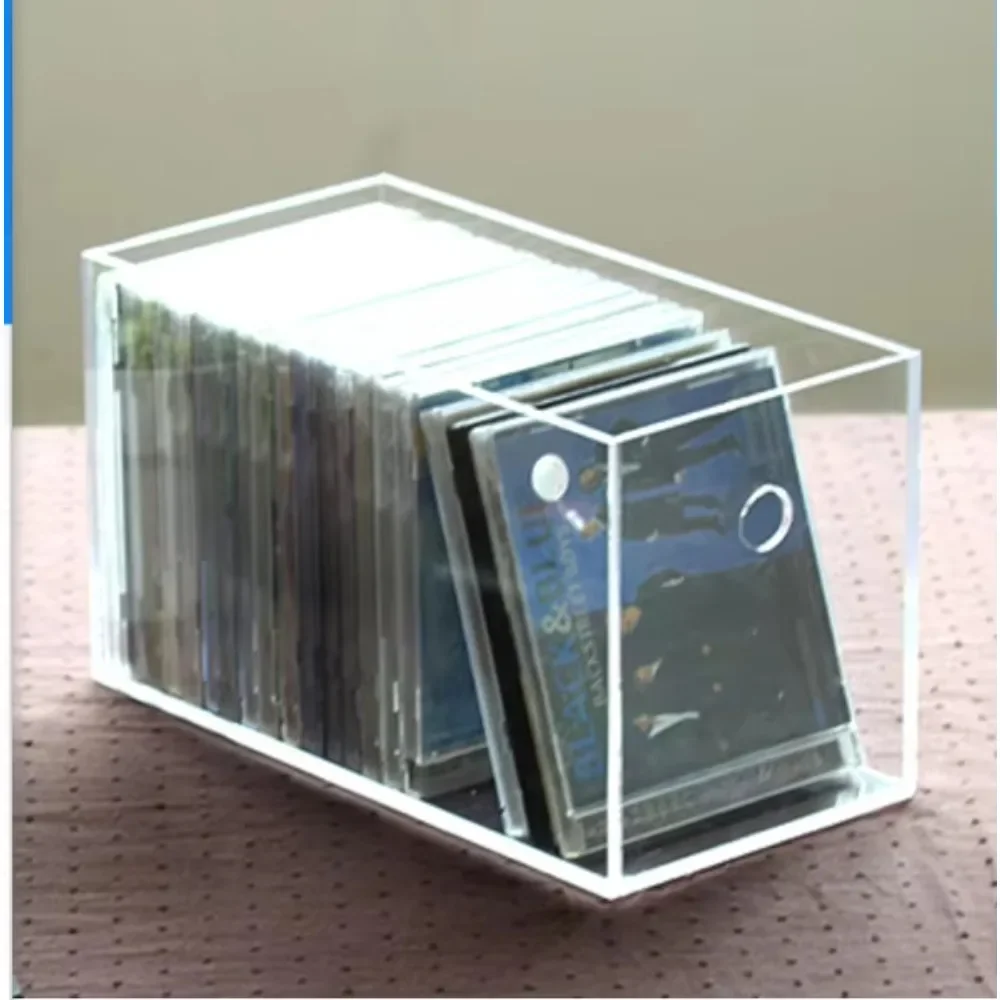 Прямоугольная прозрачная акриловая подставка для CD/DVD дисков на рабочий стол для розничных магазинов
Прямоугольная прозрачная акриловая подставка для CD/DVD дисков на рабочий стол для розничных магазинов