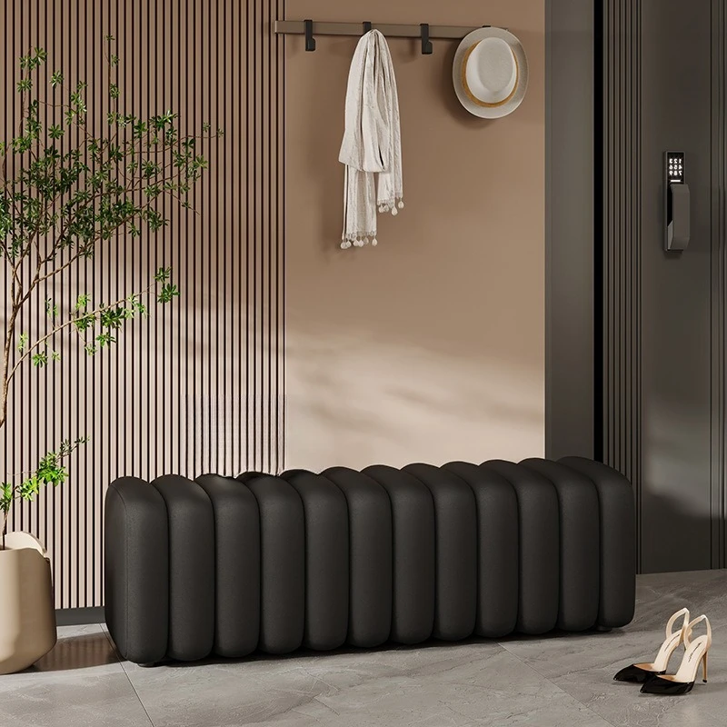 Shoe change stool at the entrance Storage storage stool can sit at the end of the bed Bedroom clothing store
Shoe change stool at the entrance Storage storage stool can sit at the end of the bed Bedroom clothing store