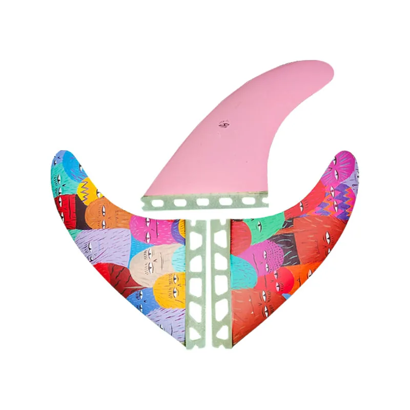 NEW FUTURE Propeller Fins Fiberglass Surfboard Fins Bright colors and unique design Suitable for kids and women
NEW FUTURE Propeller Fins Fiberglass Surfboard Fins Bright colors and unique design Suitable for kids and women