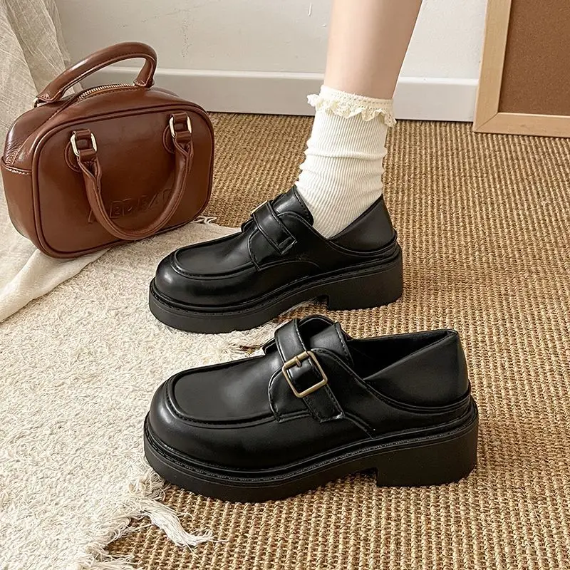 Women's Loafers Flat British Style Slip On Black Casual Preppy JK Uniform Shoes Spring Summer 2026 Trendy
Women's Loafers Flat British Style Slip On Black Casual Preppy JK Uniform Shoes Spring Summer 2026 Trendy