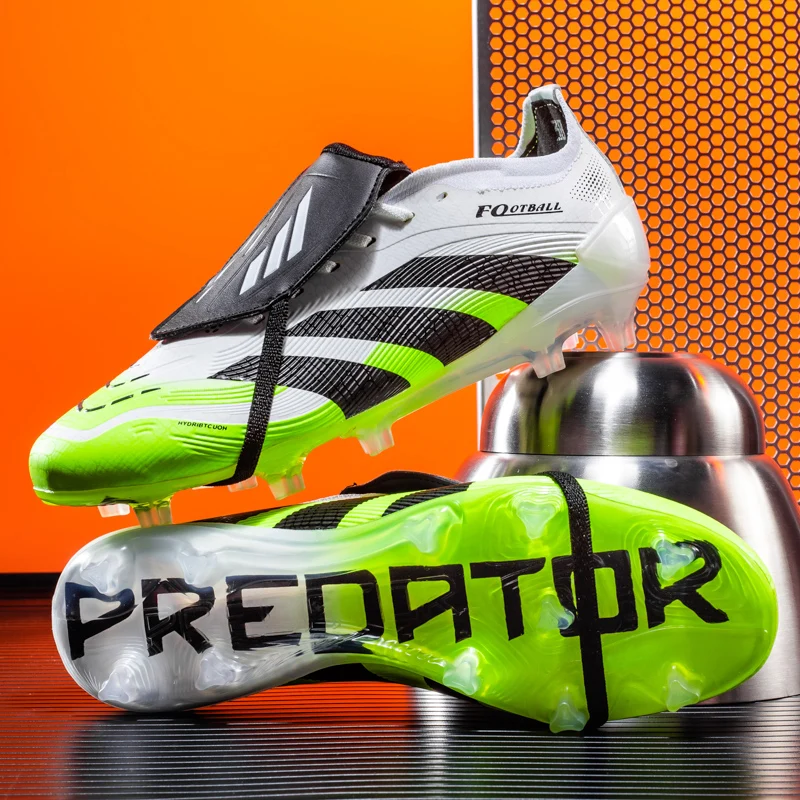 Trendy Colorblock Football Boots Wear Resistant Bottom Anti Slip Firm Studs Outdoor Sports Leisure Training Sneakers
Trendy Colorblock Football Boots Wear Resistant Bottom Anti Slip Firm Studs Outdoor Sports Leisure Training Sneakers