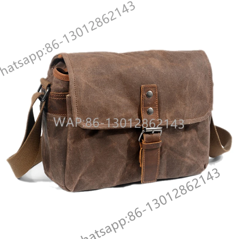 Shoulder photo bag SLR canvas camera bag micro-single retro waterproof, digital storage bag
Shoulder photo bag SLR canvas camera bag micro-single retro waterproof, digital storage bag