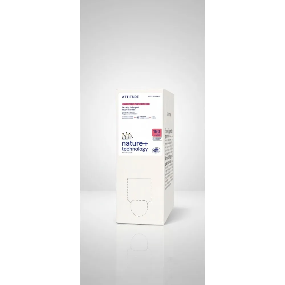 Natural Plant-Based Liquid Laundry Detergent Refill, HE Compatible, Vegan & Cruelty-Free, Pink Grapefruit Scent, 160 Loads
Natural Plant-Based Liquid Laundry Detergent Refill, HE Compatible, Vegan & Cruelty-Free, Pink Grapefruit Scent, 160 Loads