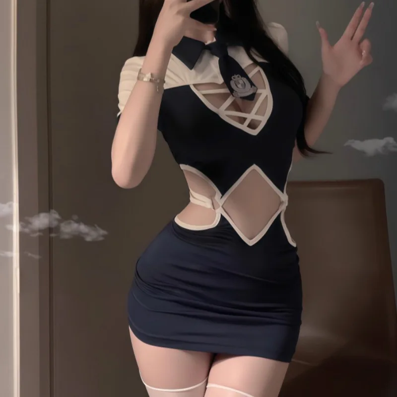 Sexy And Sultry Women's Lingerie Uniform Temptation Set Cosplay Professional Policewoman Nurse Flight Attendant Maid Outfit
Sexy And Sultry Women's Lingerie Uniform Temptation Set Cosplay Professional Policewoman Nurse Flight Attendant Maid Outfit
