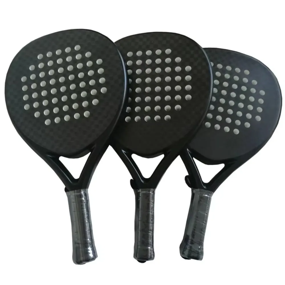 Wholesale 18K Black Composite Paddle Carbon Padel Racket for Professional Player
Wholesale 18K Black Composite Paddle Carbon Padel Racket for Professional Player