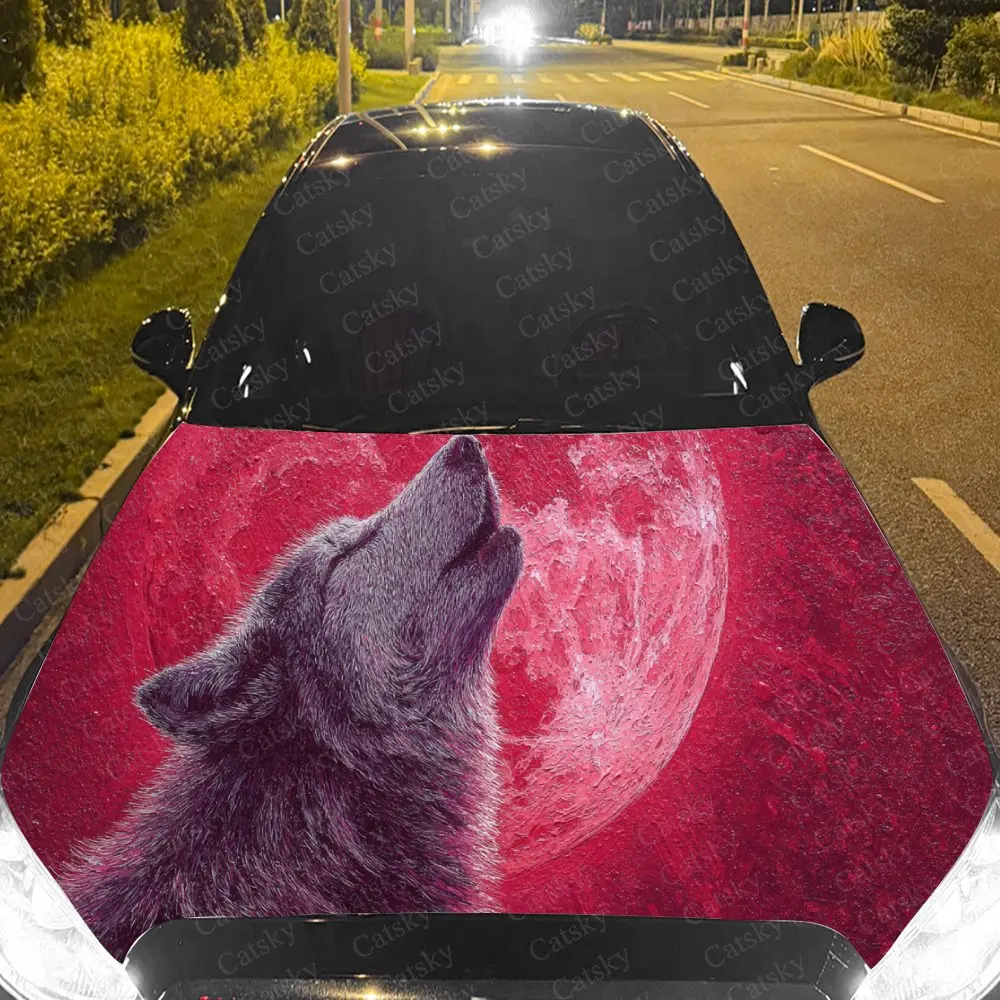 Red Moon Wolf Car Hood Stickers - Self-Adhesive, Waterproof and Durable Vinyl Wrap, Decorate And Protect Your Car - The Gift For
Red Moon Wolf Car Hood Stickers - Self-Adhesive, Waterproof and Durable Vinyl Wrap, Decorate And Protect Your Car - The Gift For