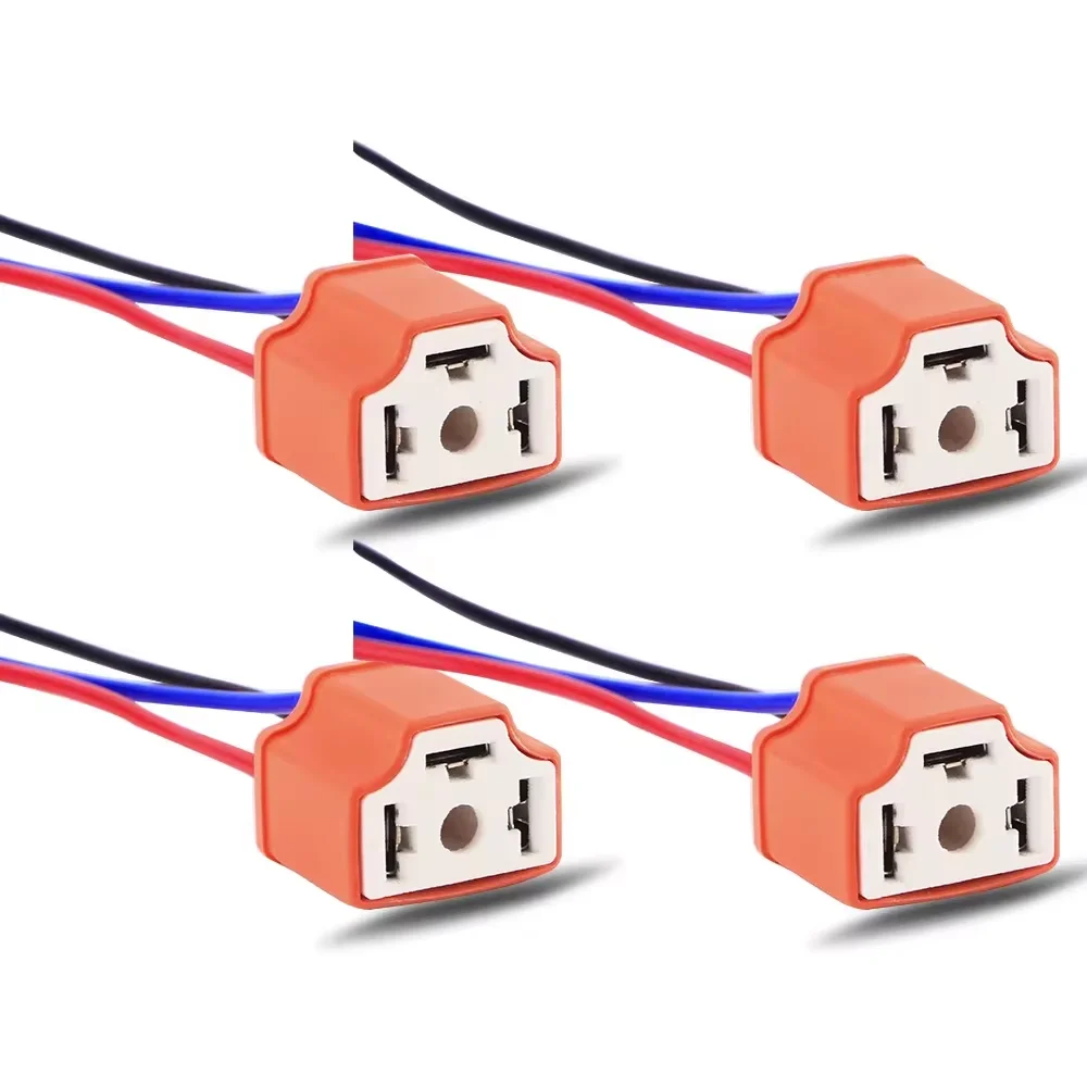 H4 Three Holes Ceramic Wire Wiring Car Head Light Bulb Lamp Harness Socket Plug Hot Sale Auto H4 Connector Plug Car Accessories
H4 Three Holes Ceramic Wire Wiring Car Head Light Bulb Lamp Harness Socket Plug Hot Sale Auto H4 Connector Plug Car Accessories