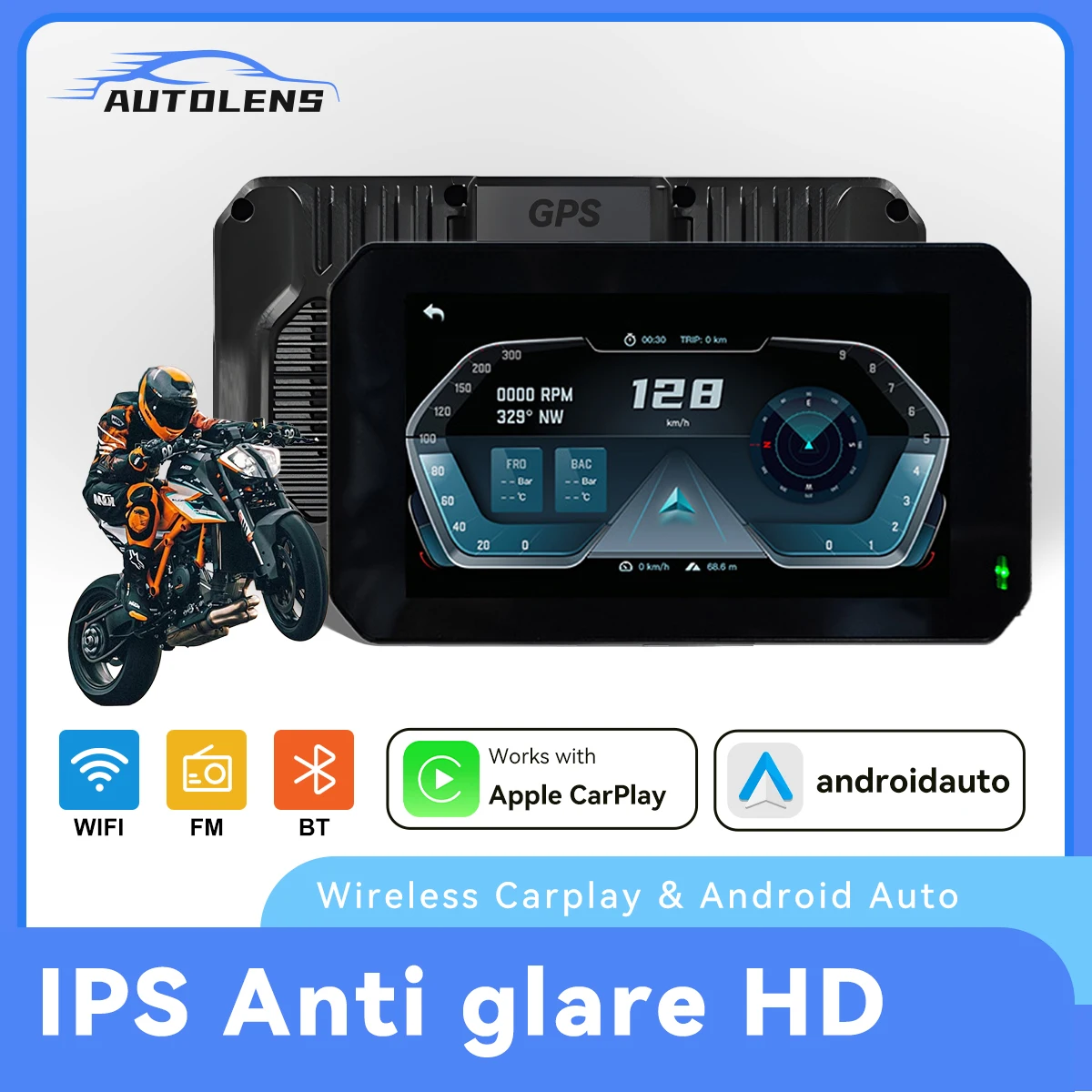 Портативная мотоциклетная камера с поддержкой Siri Wireless Apple Carplay и Android-навигация GPS 5-дюймовый IPS сенсорный экран Водонепроницаемый IPX6
Портативная мотоциклетная камера с поддержкой Siri Wireless Apple Carplay и Android-навигация GPS 5-дюймовый IPS сенсорный экран Водонепроницаемый IPX6