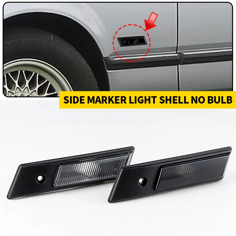 2X For BMW E32 E34 E36 1990-1996 M3 3 5 7 Series Side Marker Lights Lens Turn Signal Shells Housing L&R Car Accessories No Bulb
2X For BMW E32 E34 E36 1990-1996 M3 3 5 7 Series Side Marker Lights Lens Turn Signal Shells Housing L&R Car Accessories No Bulb