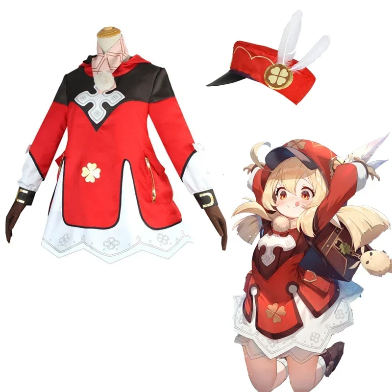 Cosbao Klee Косплей Костюм Игра Genshin Impact Женщина Хэллоуин Карнавал Красное Платье Лоли Милый Наряд Перо Шляпа Уши Парик Полный Se
Cosbao Klee Косплей Костюм Игра Genshin Impact Женщина Хэллоуин Карнавал Красное Платье Лоли Милый Наряд Перо Шляпа Уши Парик Полный Se