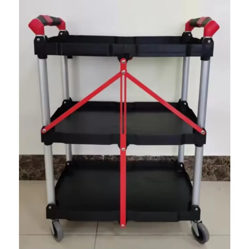 Foldable multi-function service trolley Removable tool trolley for washing and decorating hotel and restaurant supplies
Foldable multi-function service trolley Removable tool trolley for washing and decorating hotel and restaurant supplies