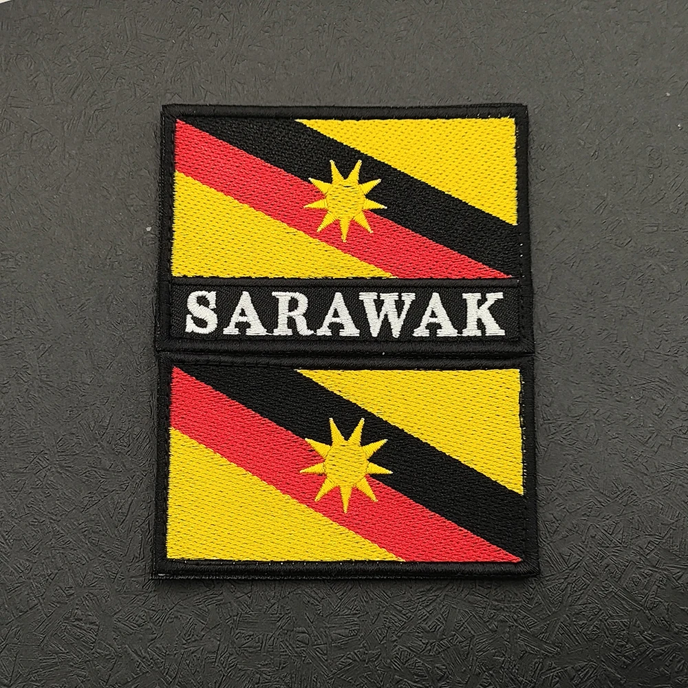 Sarawak State Flag Embroidered Patch – Malaysia Regional Identity Patch High-Density Stitching for Tactical Backpacks
Sarawak State Flag Embroidered Patch – Malaysia Regional Identity Patch High-Density Stitching for Tactical Backpacks