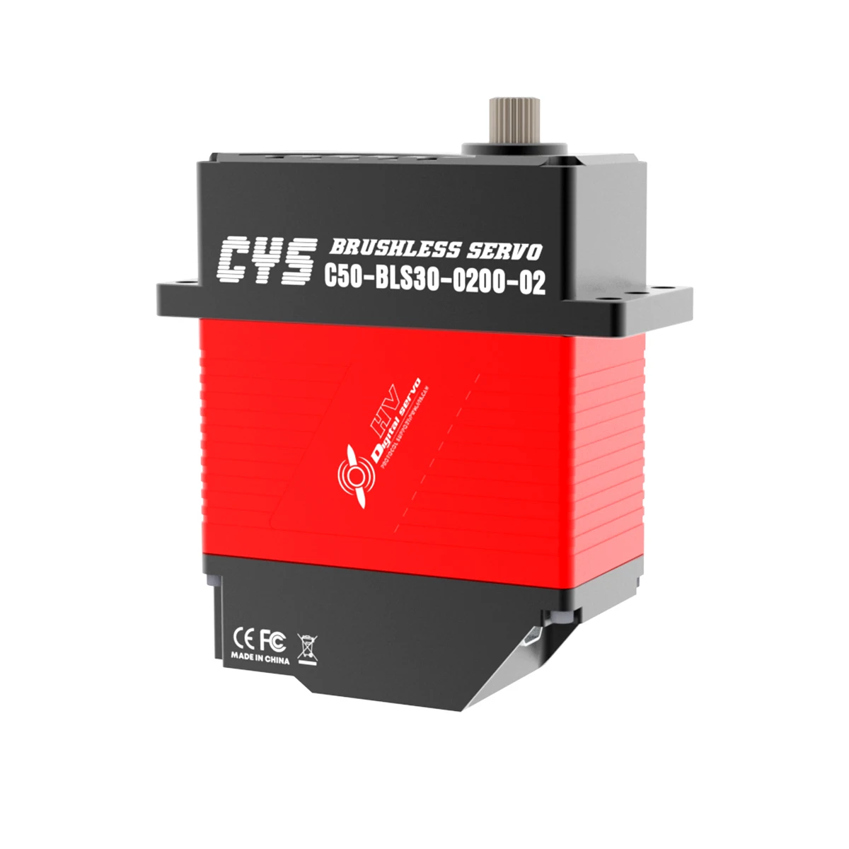 CYS-C50-BLS30-0200 Может протокол, крутящий момент 650 кг, бесщеточный цифровой сервопривод с металлической шестерней для самолета-дрона и радиоуправляемого самолета
CYS-C50-BLS30-0200 Может протокол, крутящий момент 650 кг, бесщеточный цифровой сервопривод с металлической шестерней для самолета-дрона и радиоуправляемого самолета